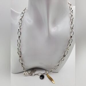 Edgy punk rock hipster novelty charm‎ necklace N0629